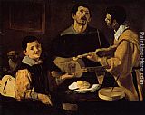Three Musicians by Diego Rodriguez de Silva Velazquez